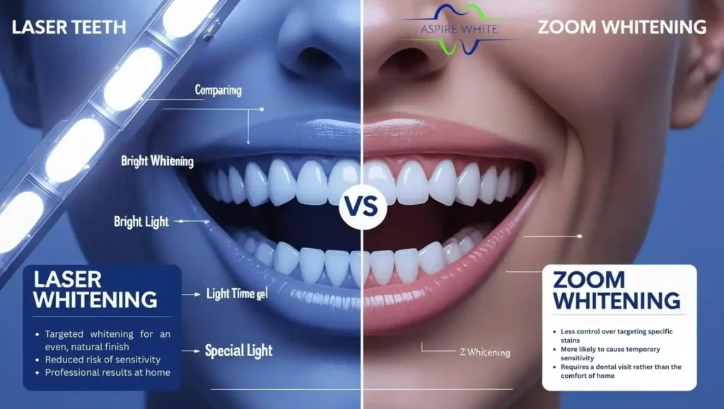 Laser Teeth Whitening vs. Zoom Whitening Gloucester