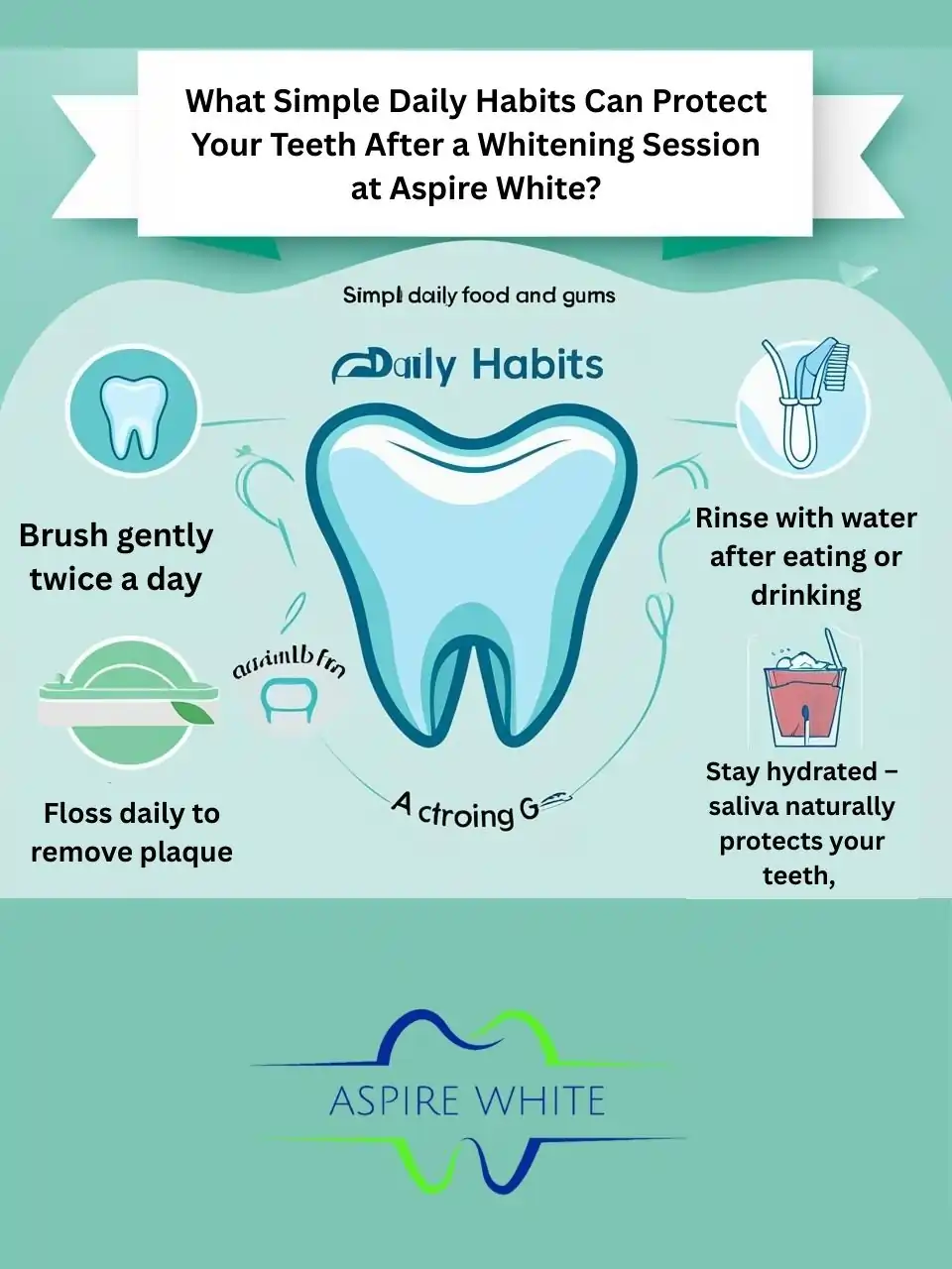 What Simple Daily Habits Can Protect Your Teeth After a Whitening Session at Aspire White Gloucester